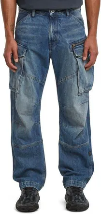 G-Star Rovic 3D Loose Cargo Jeans in Worn In Mountain Dusk at Nordstrom, Size 36 X 32