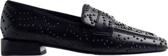 Gioseppo Lanse Mocassin - Dames - Loafers - Zwart - 38 EU - Leer - Schoenen