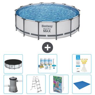 Bestway Piscina Bestway Steel Pro Max Redonda - 427x122 Cm - 8-piezas S599
