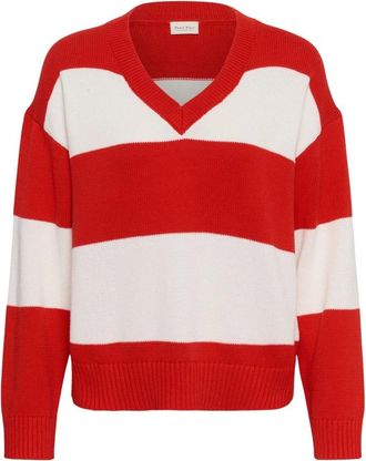 Part Two BismilPW Pullover - Dames - Truien - Rood - Maat: 2XL Katoen
