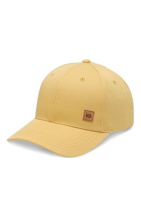 tentree Cork Icon Elevation Hat in Dusk Yellow at Nordstrom