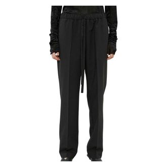 Meimeij Broeken, Dames, Zwart, S, Wide Broeken