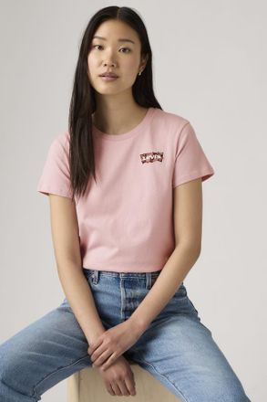 Levi's Camiseta Perfect - Mujer - XS - Rosa / Gab Rose Bw Fill Zephyr