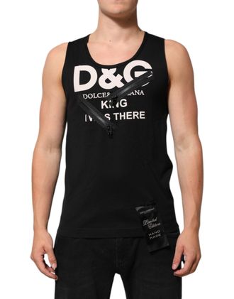 Dolce & Gabbana Grafische Tanktop Met Rits