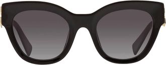 Miu Miu Grey Cat Eye Ladies Sunglasses MU 01YS 1AB5D1 51