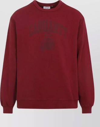 Carhartt Work in Progress cotton loose fit sweatshirt