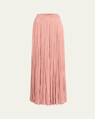 スカート Michael By Michael Kors Midi Skirt Tiered Smocked Georgette Maxi Skirt | Michael Kors [US]