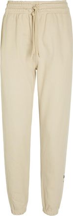 Stella McCartney Adidas X Stella Mccartney Logo-print Cotton Sweatpants - Beige - S (UK8-10 / S)