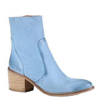 Diba Womens Majes Tic Boots In Sky Blue