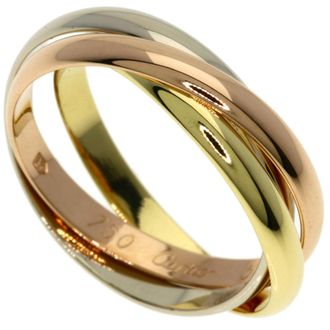 Cartier Trinity Yellow Gold (18K) Pink Gold (18K) White Gold (18K) Band Ring (Pre-Owned)