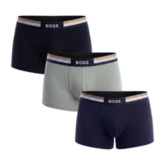HUGO BOSS Ondergoed, Heren, Veelkleurig, 2Xl, Katoen, Trunk 3P Motion