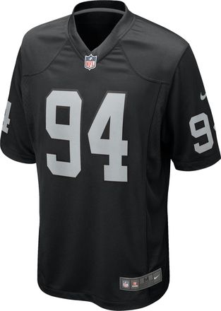 Nike Christian Wilkins Las Vegas Raiders Nike Mens NFL Game Jersey in Black | 67NMORGH8DF-VY3