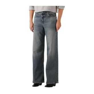 Mos Mosh MOS Mosh, Dames, Jeans, Blauw, Maat: W31 Katoen