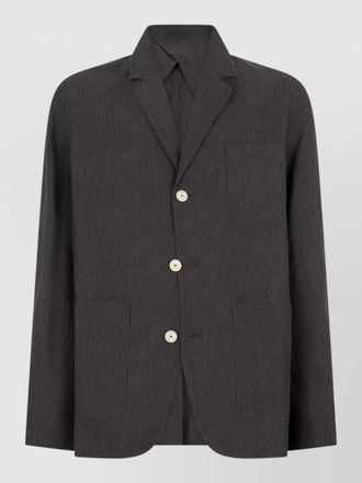 Jacquemus single breasted tailored jacket notch lapel