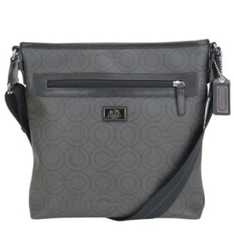 Coach Borsa a spalla Pre-owned - - Pre-owned - Uomo - Grigio - ONE SIZE
