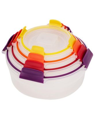 Joseph Joseph Nest Lock 8Pc Round Food Storage Container Set