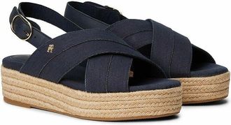 Tommy Hilfiger Sandalen met platform