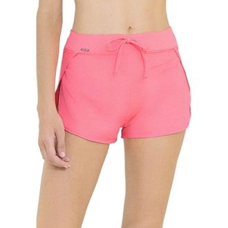 Maaji Maaji Fandango Lake Surf Shorts Womens Pink Stretch Dolphin Hem FROG246