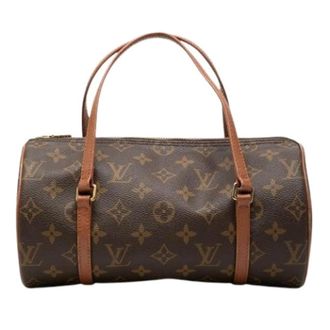 Louis Vuitton Pre-owned Papillon 26 - Dames - Pre-owned - Bruin - Maat: ONE Size Leer