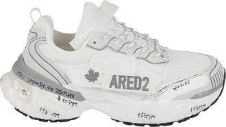 Dsquared2 Snelle Veterschoenen Lage Sneakers - Heren - Sneakers - Wit - 46 EU - Leer - Schoenen