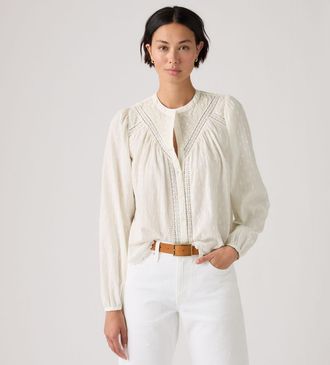 Levi's Cleo Blouse - Womens - XS - White