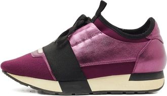 Balenciaga Race Runner leren sneakers - Paars