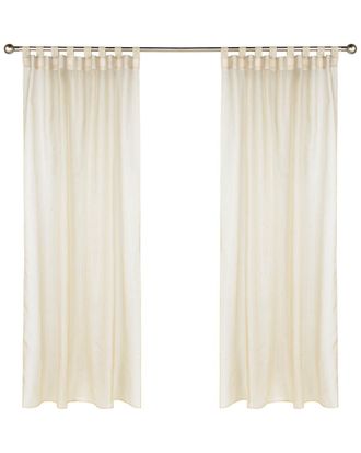 Commonwealth Home Fashions Commonwealth Escape Indoor/Outdoor Hook & Loop Tab Single Curtain