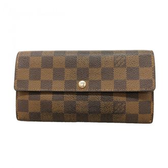 Louis Vuitton Ebene Long Wallet (Bi-Fold) (Pre-Owned)