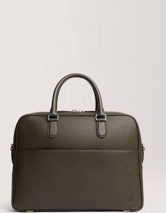 Carl Friedrik Dunloe Briefcase in Dark Olive at Nordstrom