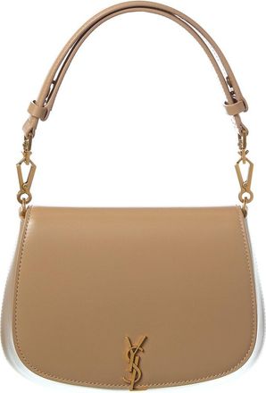 Saint Laurent Voltaire Top Handle Leather Satchel
