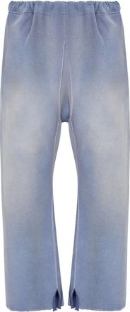 Maison Margiela Pantaloni sportivi in cotone - Blu