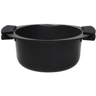 Tognana Tognana Avantspace, casseruola 2 manici 16 cm, alluminio, nero