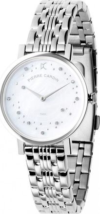 Pierre Cardin Womens CCM-0550 Ladies Watch - Silver - One Size