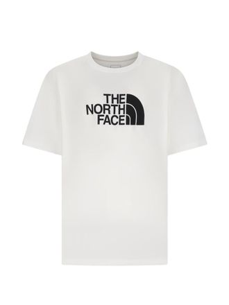 The North Face White Cotton Regular Fit T-Shirt