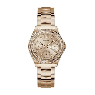 Guess Ritzy Multifunctioneel Horloge - Dames - Horloges - Geel - ONE Size - Accessoires