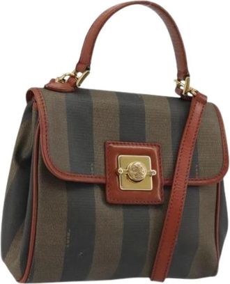 Fendi Pre-owned Handbags, female, Multicolor, Size: ONE SIZE Pre-owned Vintage Hand Bag