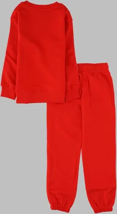 Moschino Cotton Tracksuit Jumpsuit - Red
