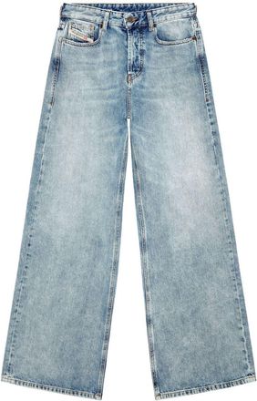 Diesel 1996 D-Sire 09h57 Mid-Rise Wide-Leg Jeans - Womens - Cotton