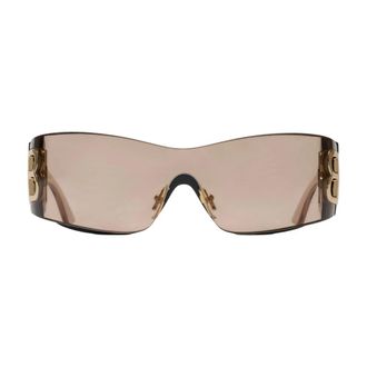 Balenciaga Bb0359S Zonnebril - Dames - Accessoires - Bruin - Maat: ONE Size Nylon