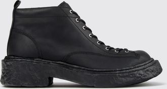 Camperlab Vamonos Nubuck Leather Combat Boots with Tie Fastening