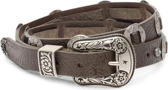 Golden Goose Brown Leather Belt
