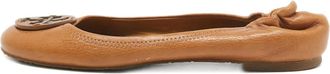 Tory Burch Ballerine Minnie in pelle Pre-owned - Marrone