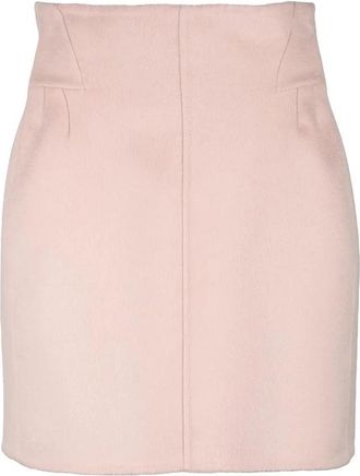 Ermanno Scervino Flared Skirt Virgin Wool - Pink