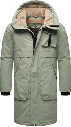 Stone Harbor heren outdoorjas Cyriaan met teddyvoering in capuchon en winddicht design