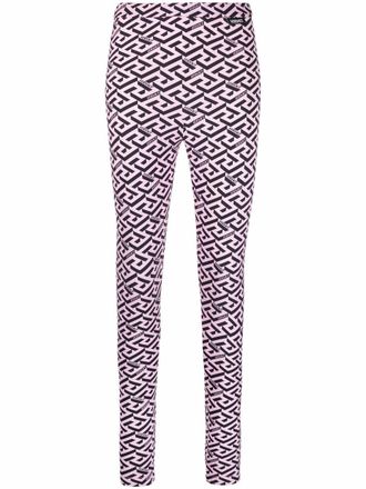 Versace Legging met print - Roze