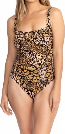 Johnny Was Afeni Ruched One Piece