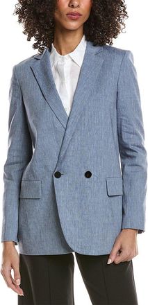 Theory Boyfriend Linen-Blend Jacket