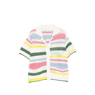 Maison Labiche Souchier Striped Knit Shirt