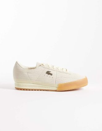 Lacoste Aura - Sneakers bianco sporco con logo