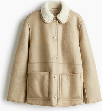 H&M Wendbare Jacke - Beige